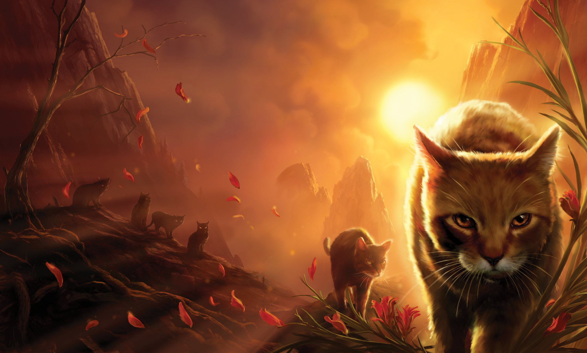 Who are the cats on A Vision of Shadows book covers?