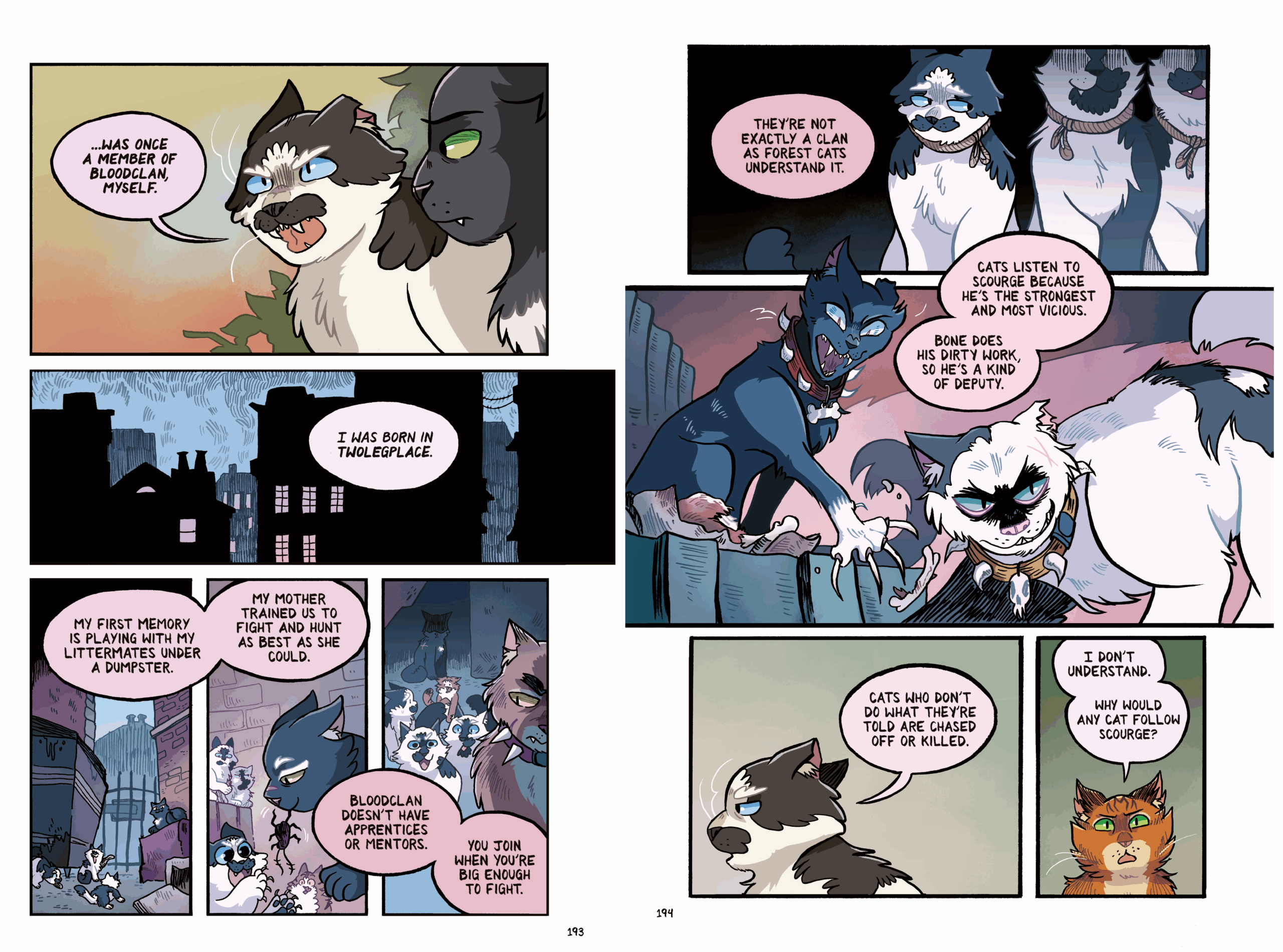 The Prophecies Begin graphic novel book 3 sneak peek