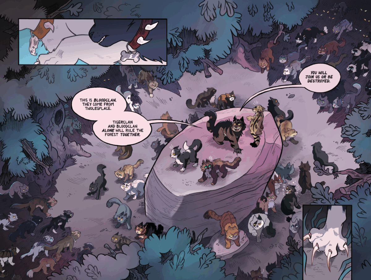 A selection of Bone artwork